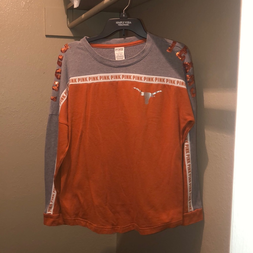 Pink Texas Longhorns Sweater